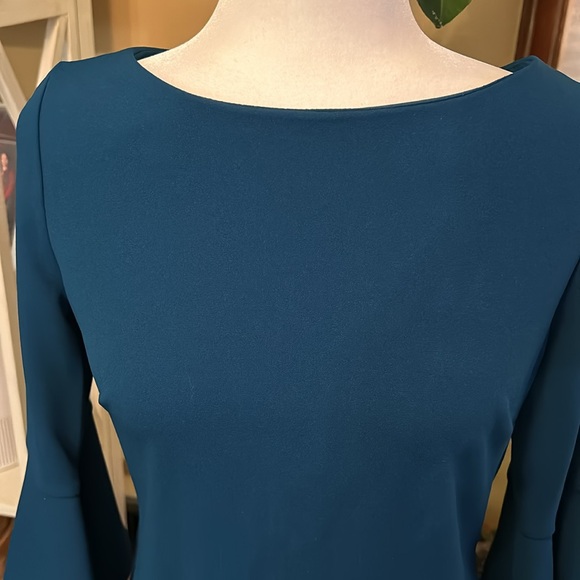 Calvin Klein Flutter Sleeve Dress Sz 8 NWT - Picture 2 of 9